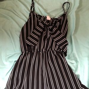 Black & White Romper
